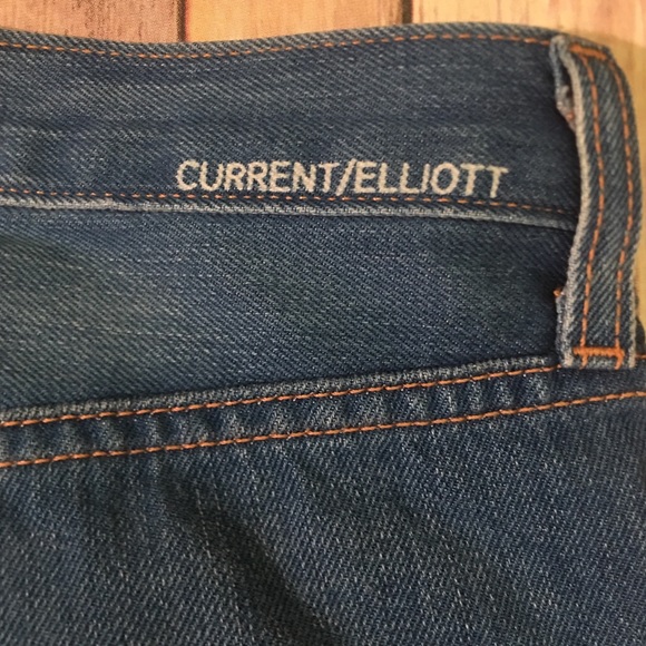 👻CUREENT ELLIOTT SUNSHADOW Boyfriend Jeans Sz 24 - Picture 4 of 8